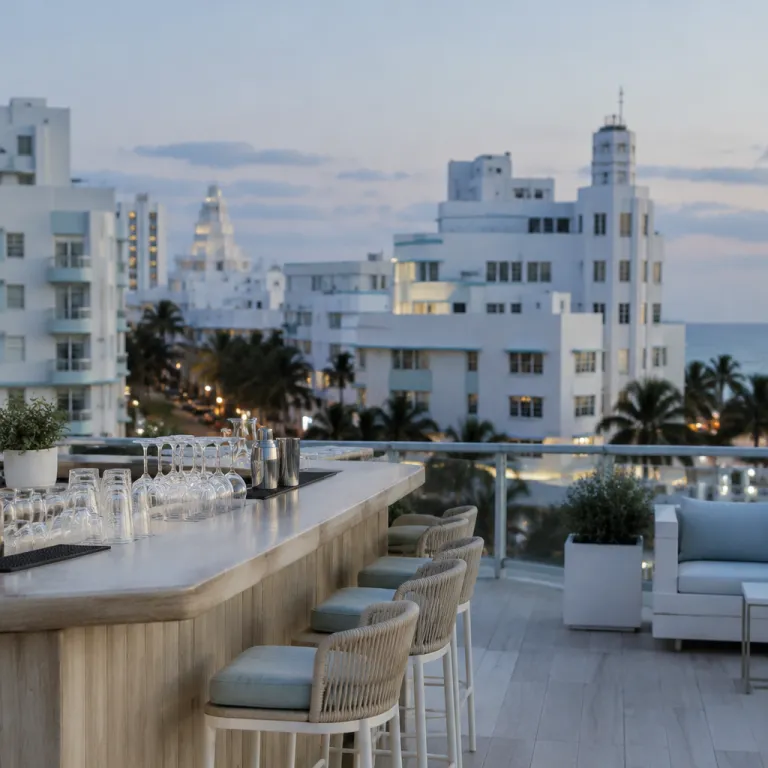 The nightlife for which Miami is famous, from NYT clue to hotel reality